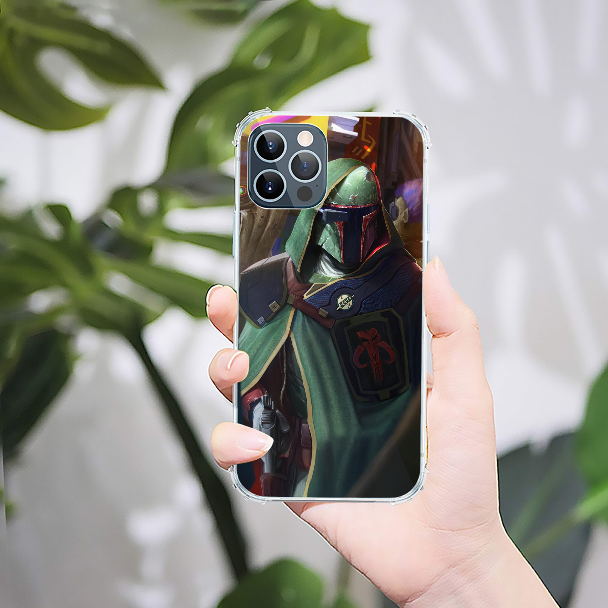 （画像用） スター・ウォーズ Star Wars 【iPhone 12シリーズ対応】透明スマホケース（クリアソフトケース）